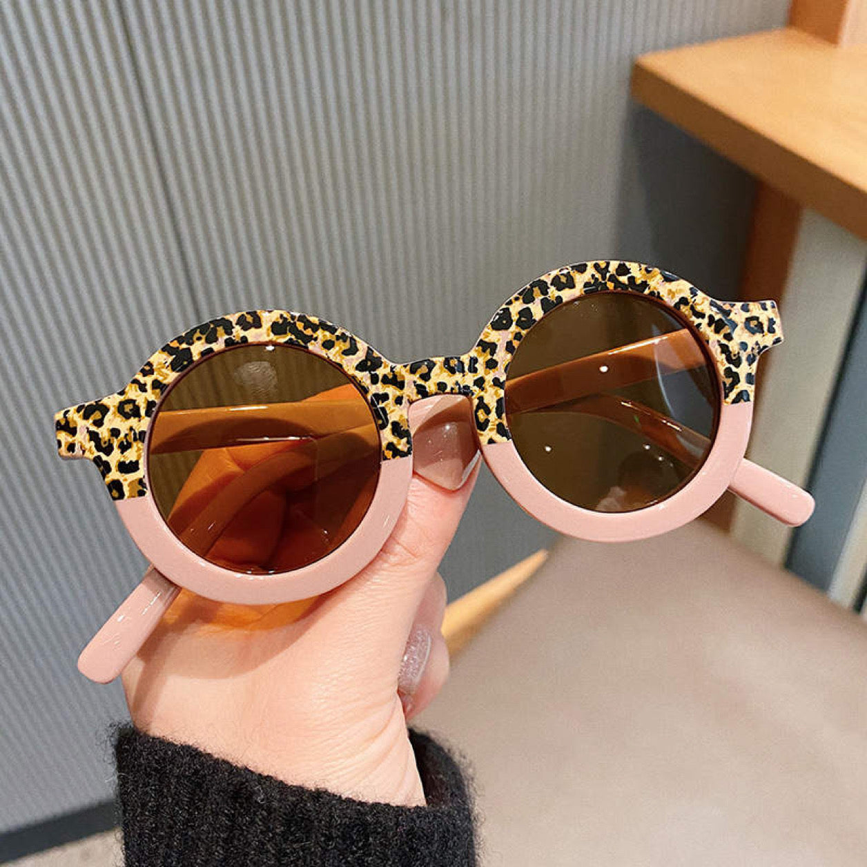 Geena Leopard Print Shades